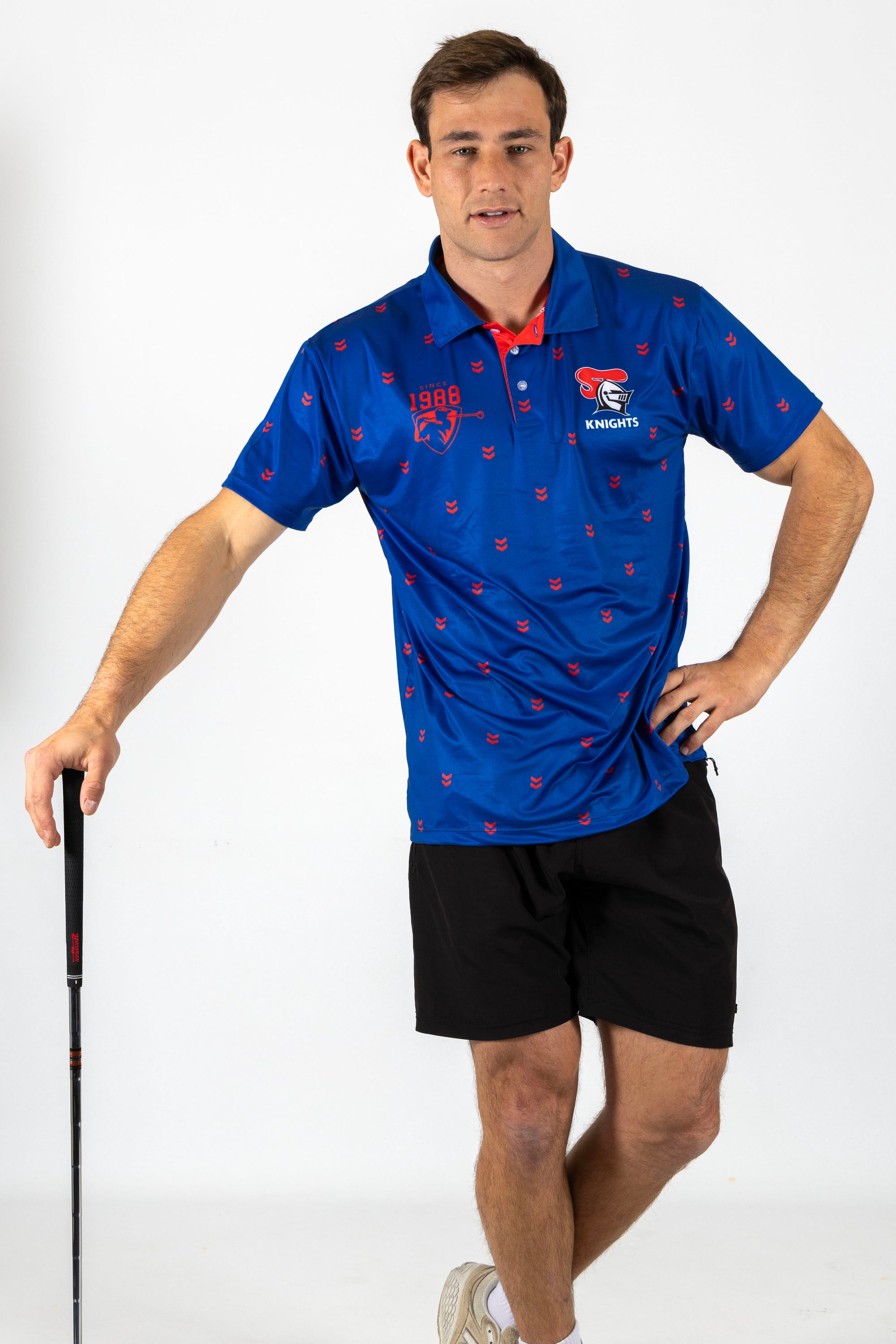 KNIGHTS MENS MULLIGAN GOLF POLO