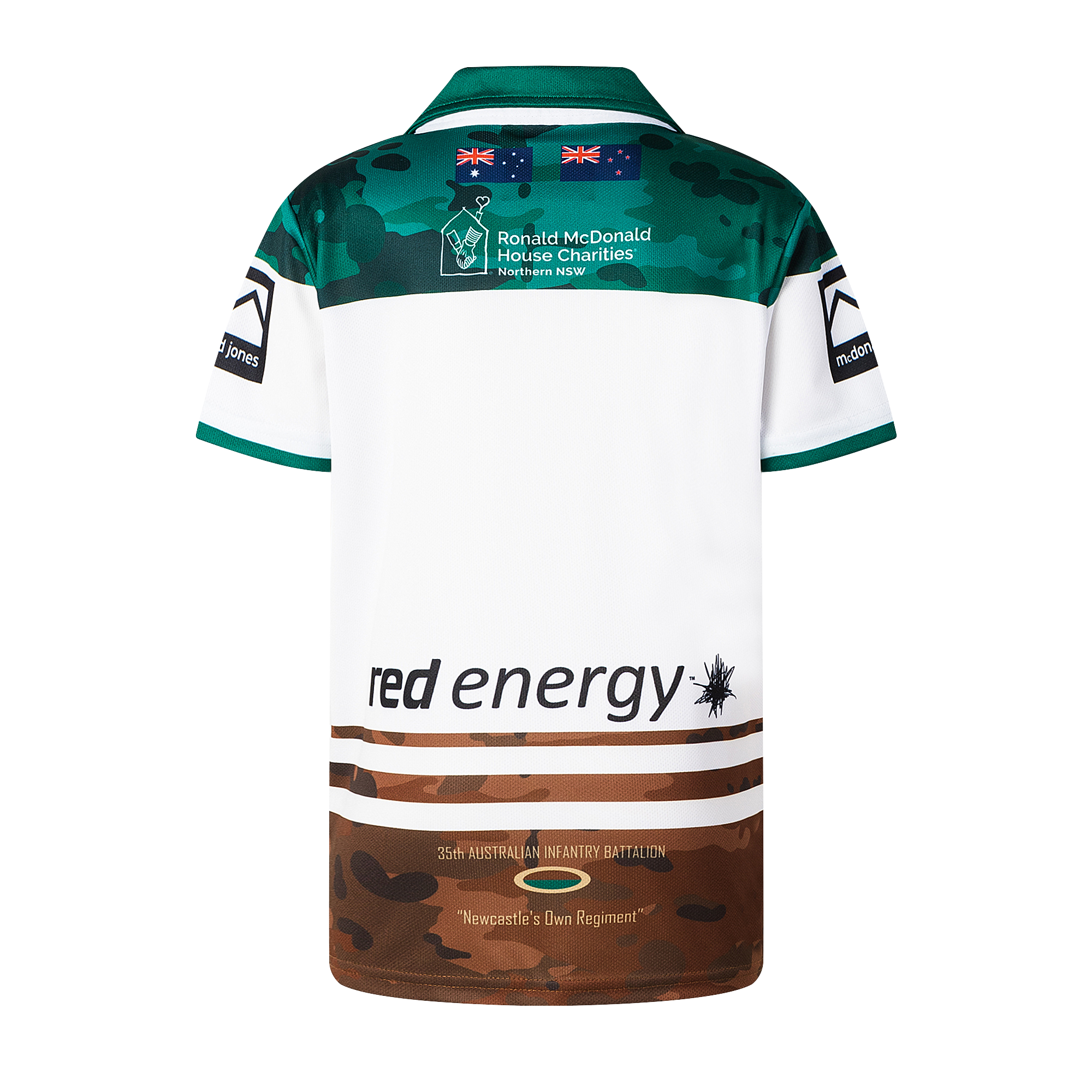 "NEWCASTLE'S OWN" 2025 YOUTH ANZAC ROUND JERSEY