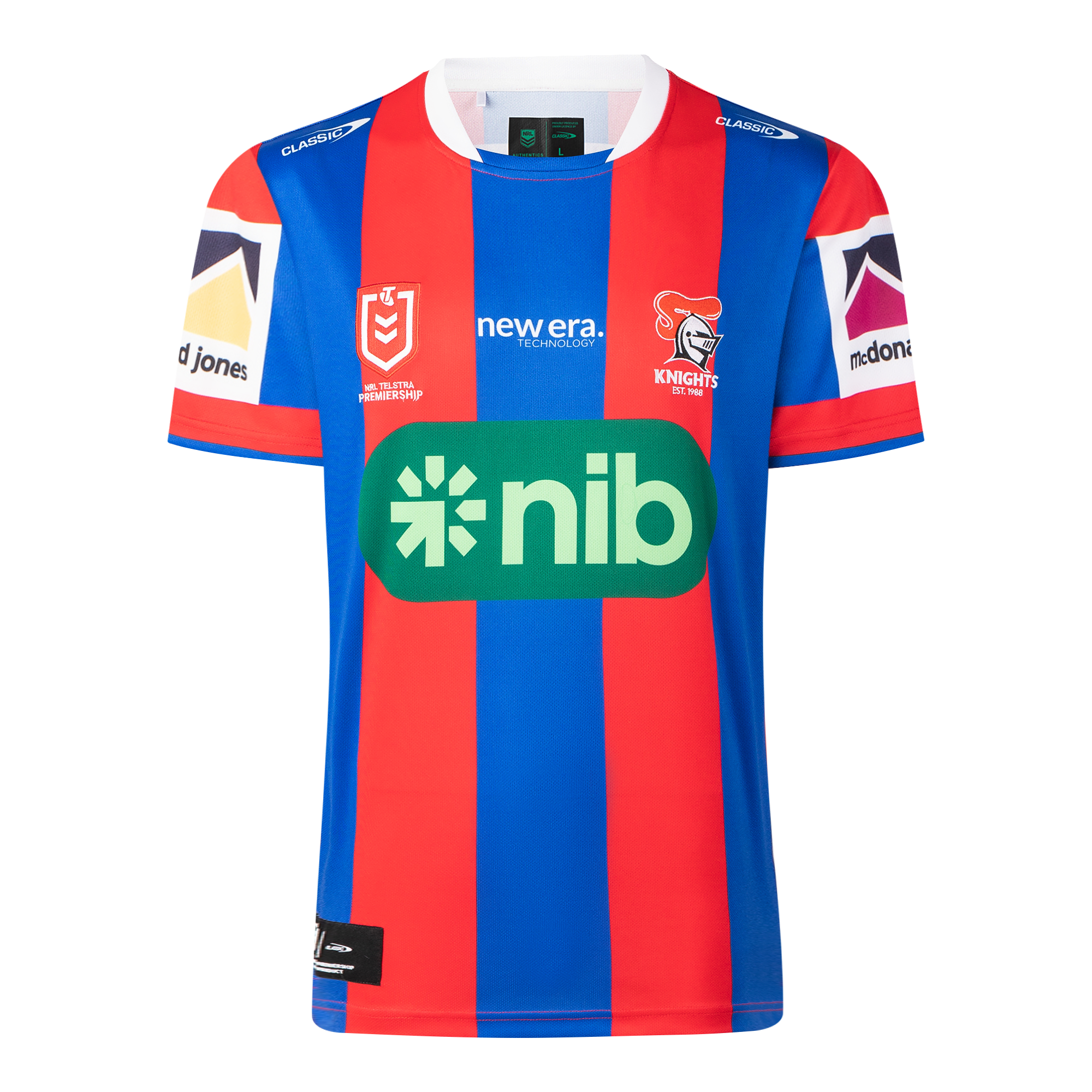 【海外Ｌサイズ】NRL ニューカッスル・ナイツ 24 ホーム・ジャージ Knights NRL Home Jersey Mens – Newcastle Knights Club Shop
