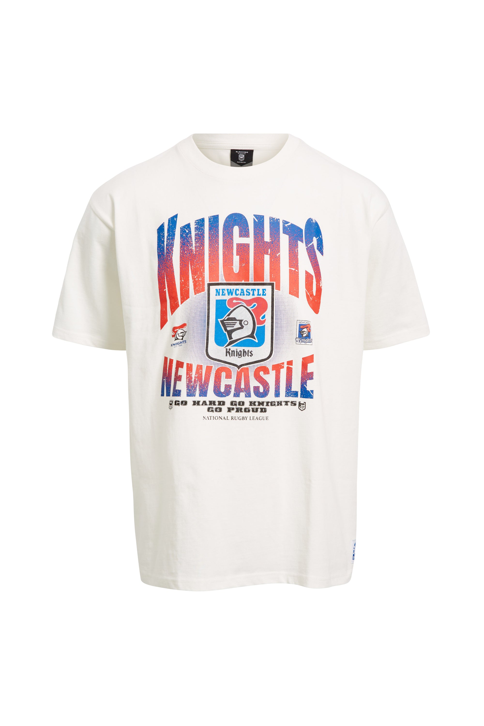 KNIGHTS MENS BOXY FIT GRAPHIC T-SHIRT