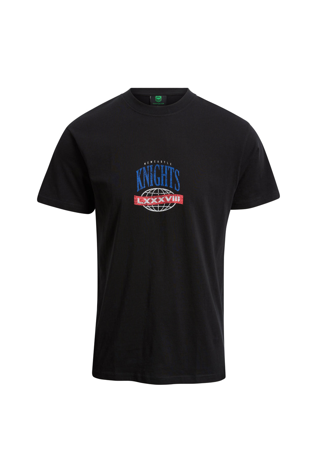 Adult Mens Scoop Back Numeral T-Shirt