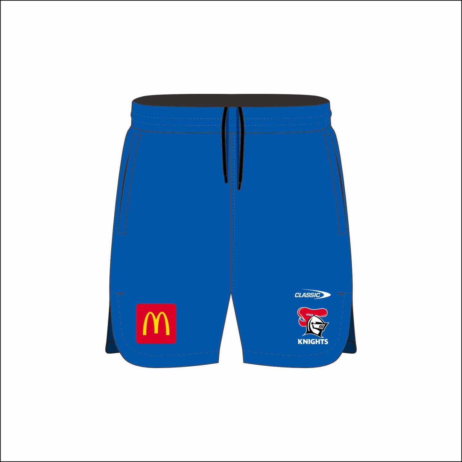 2025 KNIGHTS MENS PERFORMANCE GYM SHORTS ROYAL