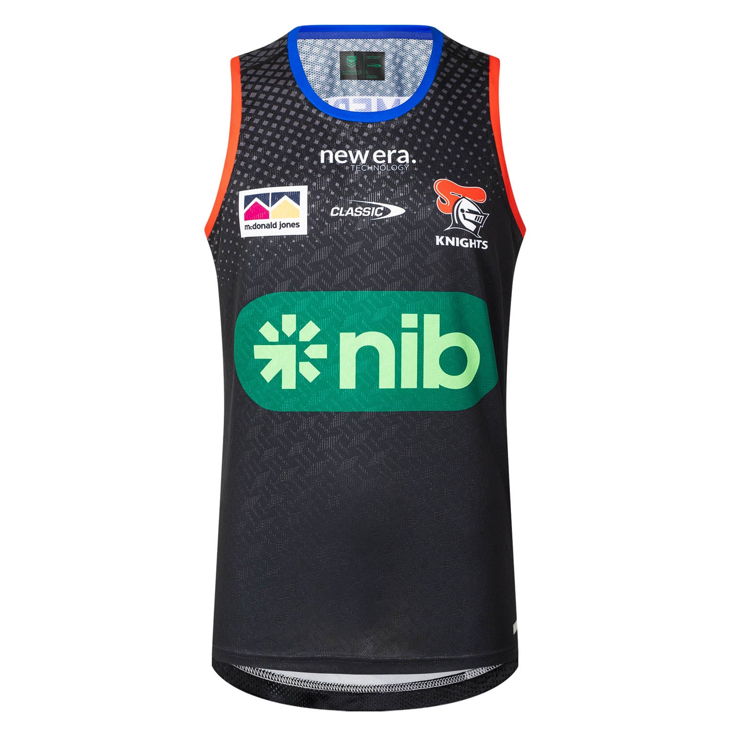 2025 KNIGHTS LADIES PRO TRAINING SINGLET - BLK