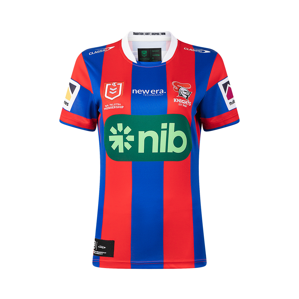 Knights NRL Home Jersey Womens