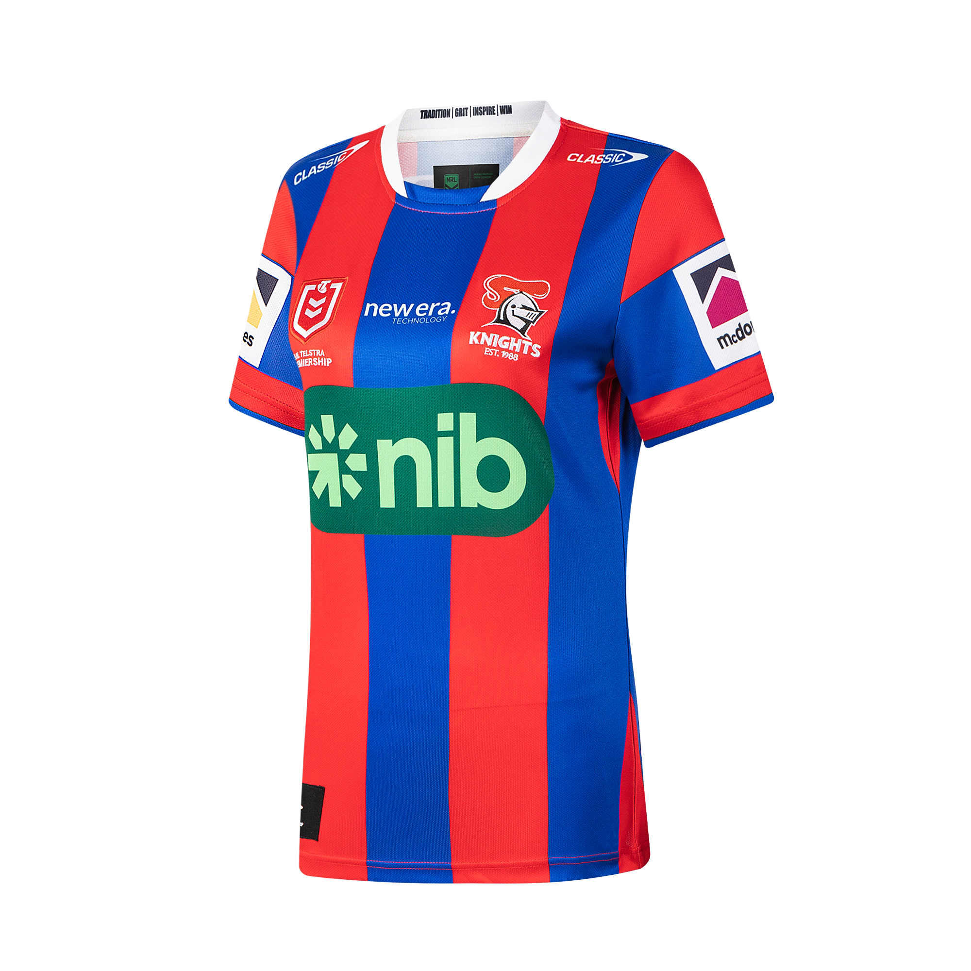 Knights NRL Home Jersey Womens