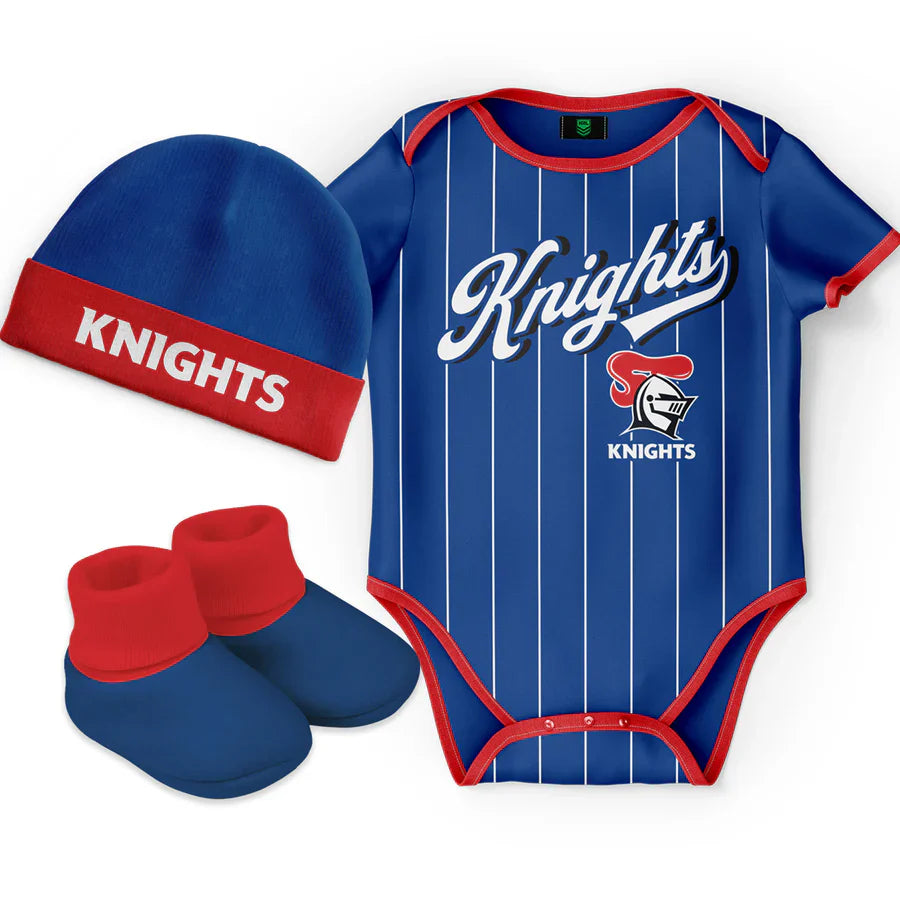 KNIGHTS LULLABY 3PC INFANT GIFT SET