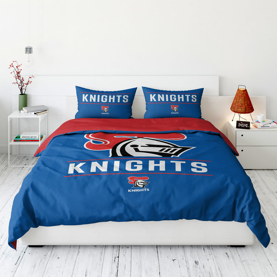KNIGHTS QUEEN DOONA QUILT COVER SET