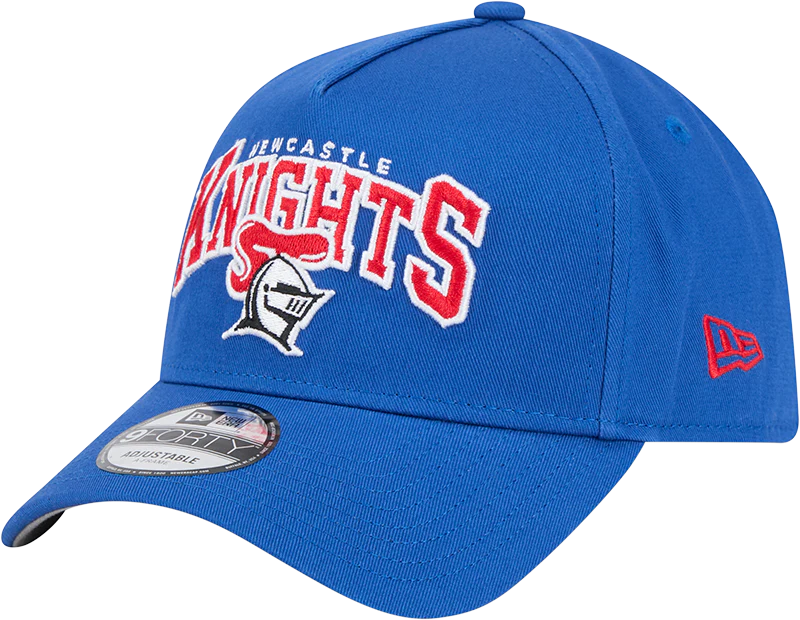 NEW ERA NEWCASTLE KNIGHTS LOGO BADGE CAP