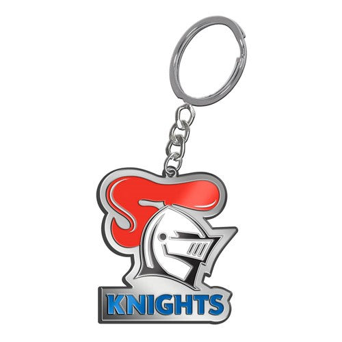 KNIGHTS ENAMEL LOGO KEYRING