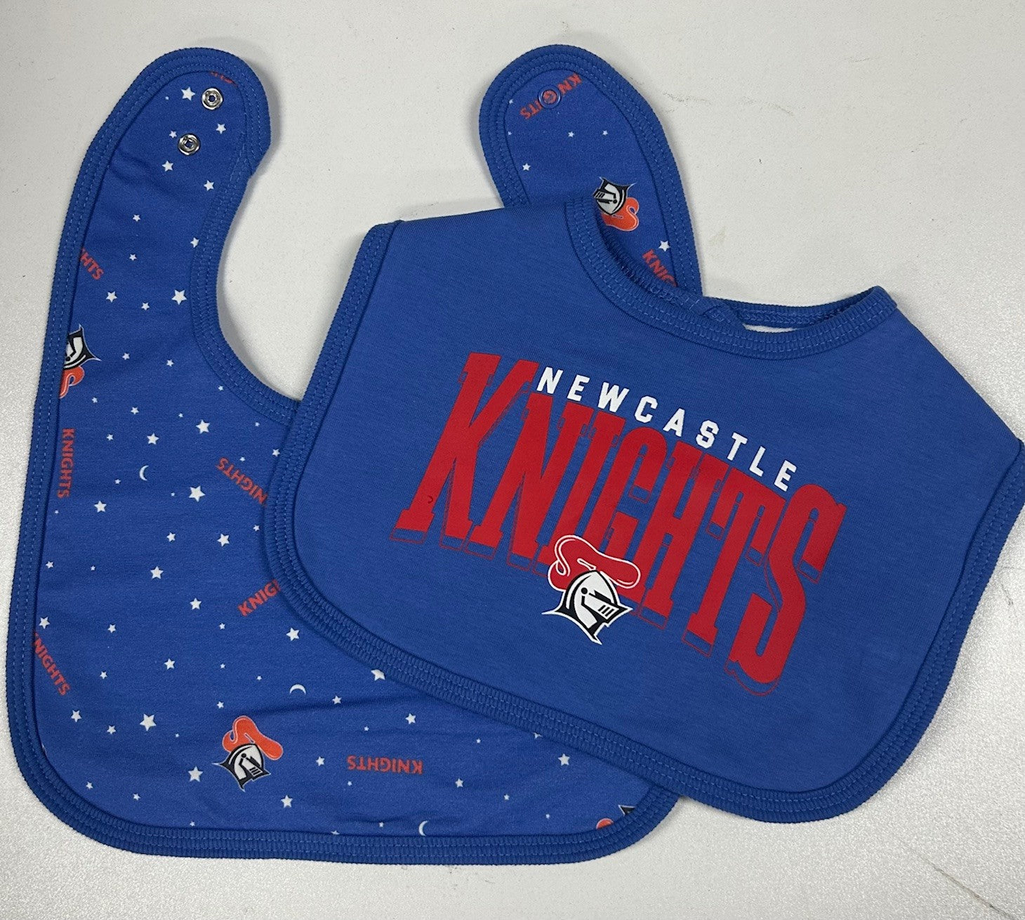 KNIGHTS EVERYDAY INFANT 2 PACK BIB SET
