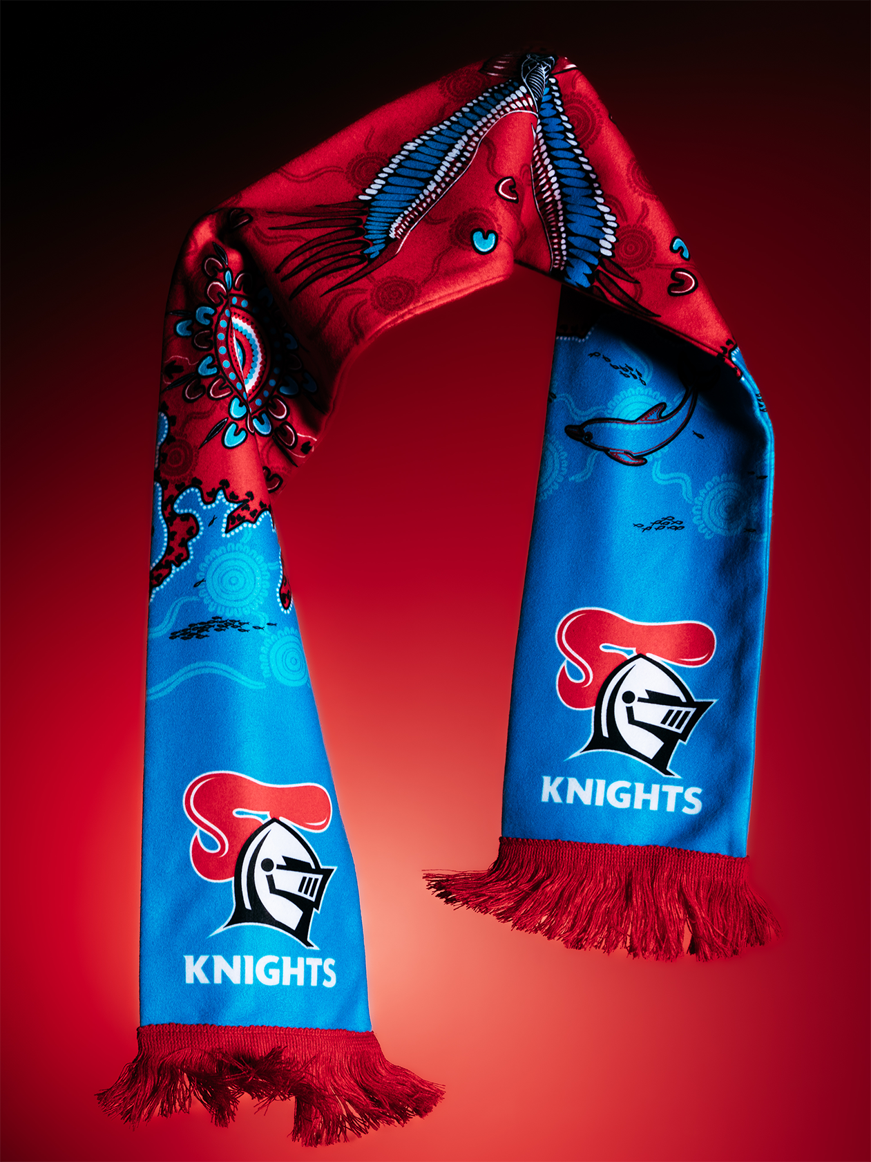 Newcastle Knights Indigenous Scarf