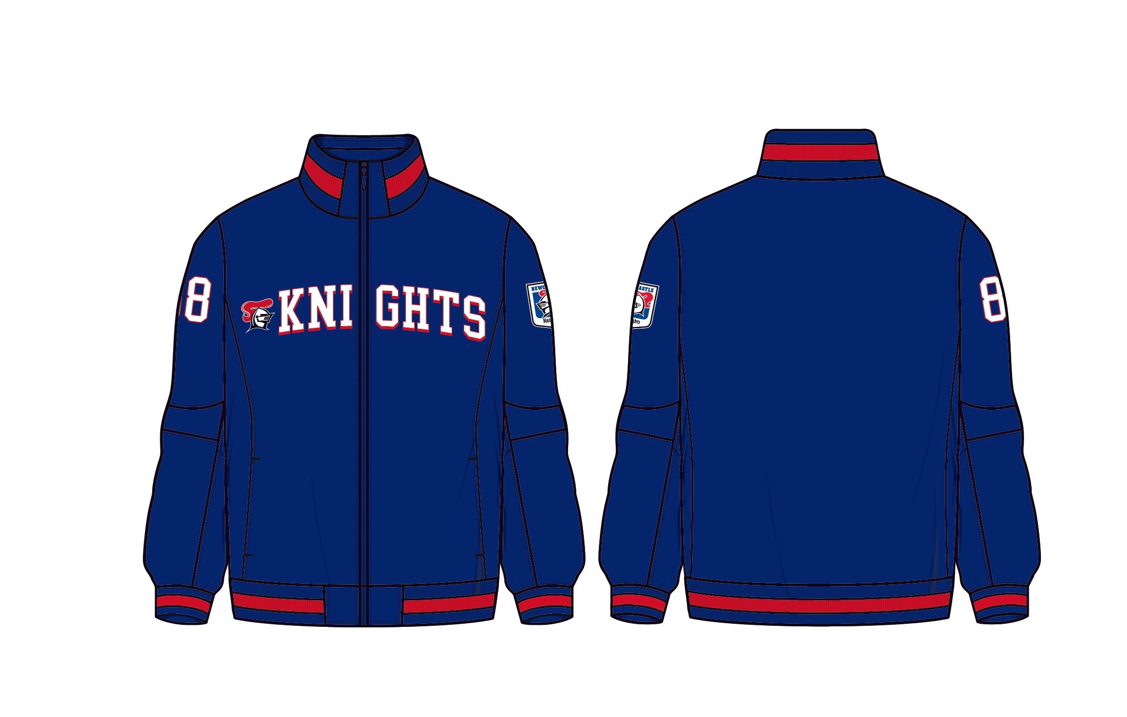 KNIGHTS  MENS ADULT OUTFIELD JACKET